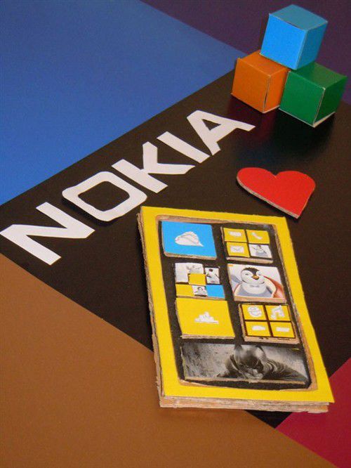 诺基亚控：全硬纸板制作的诺基亚手机-第19张图片-太平洋在线下载